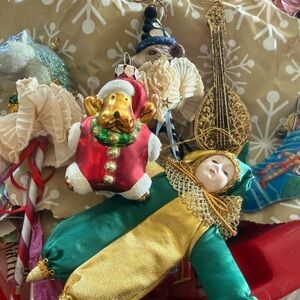 Colorful Holiday Ornament Collection